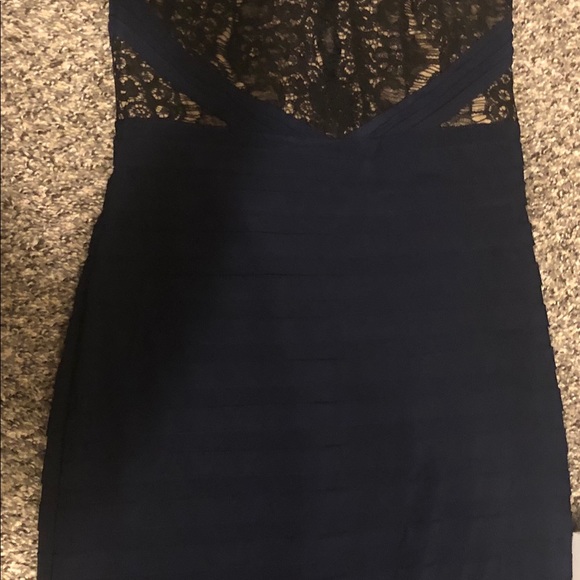 Xscape dresses color navy blue size 6 - Picture 2 of 6